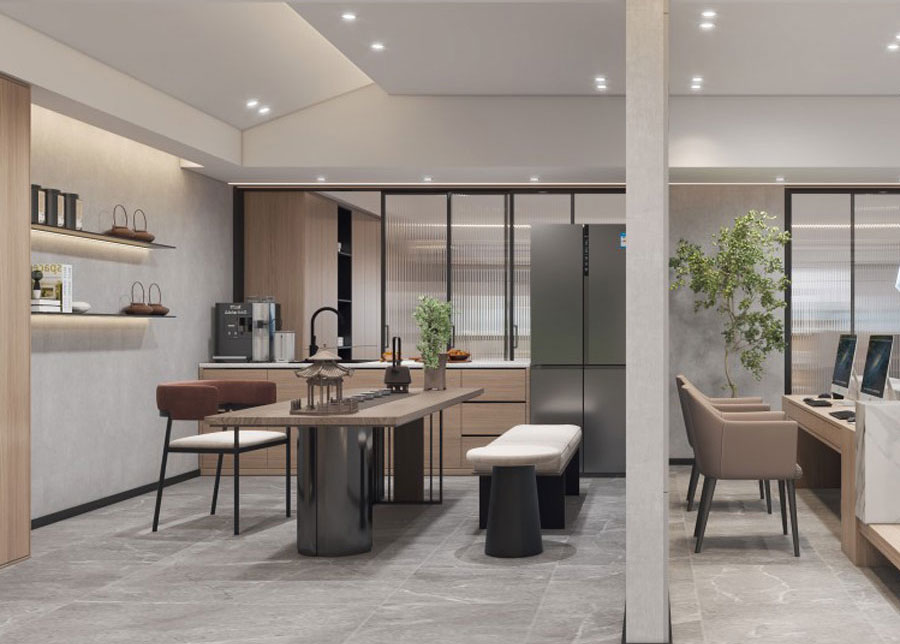 西安装修公司关于石材拼花的工艺流程